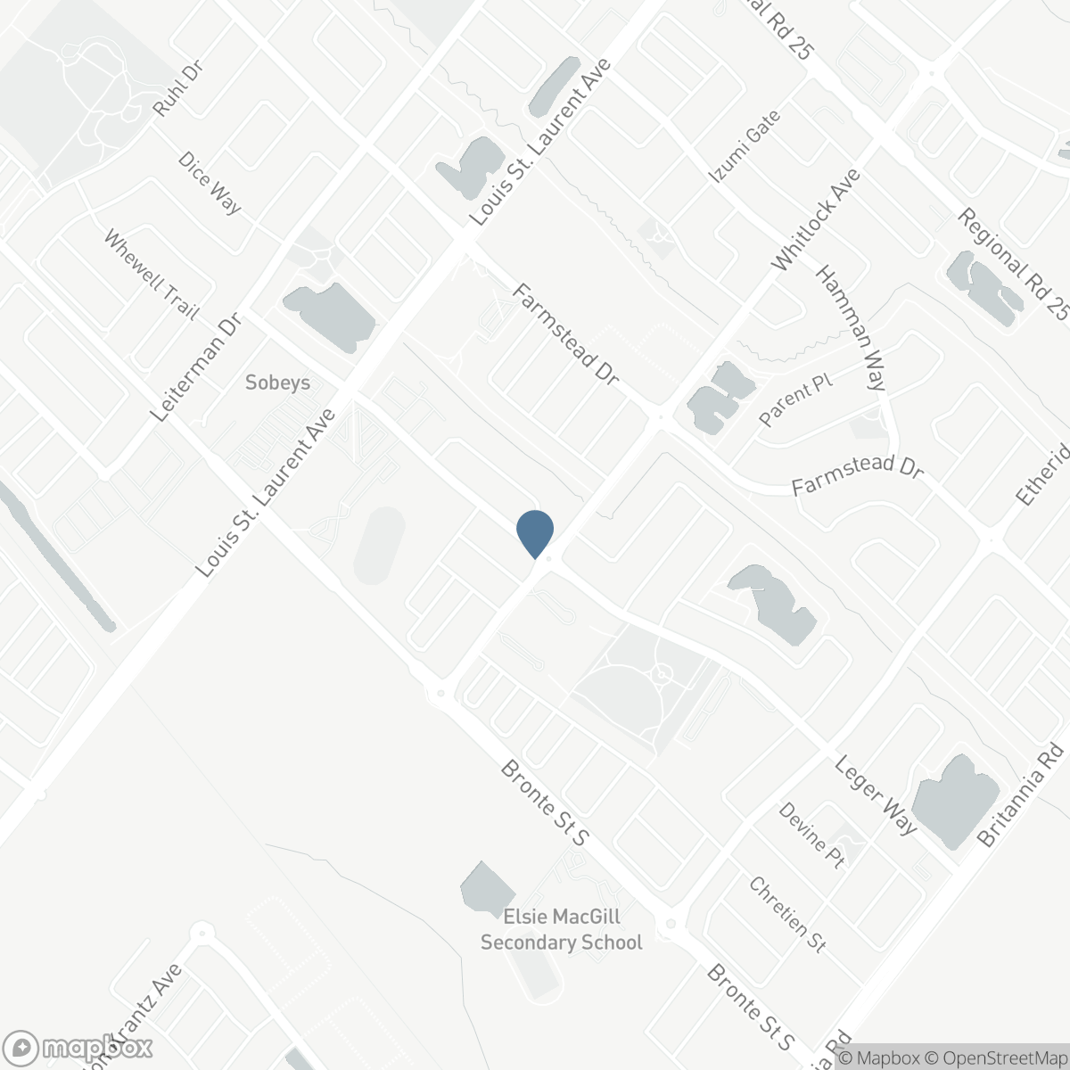1249 LEGER WAY, Milton, Ontario L9E 1E4